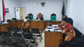 Saat saksi fakta dari pihak pemohon dihadirkan dalam sidang praperadilan di Pengadilan Negeri Palembang, Jumat (12/6/2026).