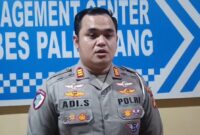 Foto : wakasat lantas polrestabes palembang