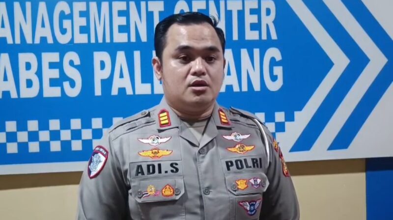 Foto : wakasat lantas polrestabes palembang