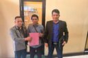 Foto :Kuasa hukum korban Muhammad Rasyid, M. Fadli Mahdi, SH dan Nushi Jalaludin, SH