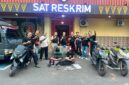 Foto :  2 pelaku saat diamankan unit ranmor