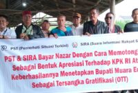 PST dan SIRA melaksanakan pemotongan sapi sebagai bentuk nazar dan apresiasi kepada KPK RI atas keberhasilannya mengungkap dugaan kasus gratifikasi melalui OTT Bupati Muara Enim, sekaligus mendukung upaya pemberantasan korupsi di Indonesia.
