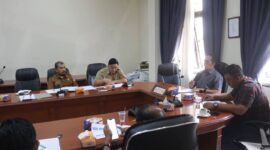 fhoto : rapat pembahasan rtrw antara bapemperda dengan pemkot pagar alam