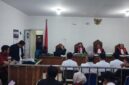 Saat JPU bacakan tuntutan enam terdakwa disidang PN Tipikor Palembang, Rabu (17/6/2026