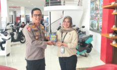 Kapolsek SU II Gandeng Honda Astra Motor Plaju, Perkuat Upaya Pencegahan Curanmor