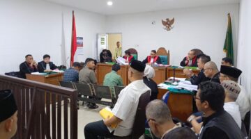 Saat para saksi dihadirkan di sidang Tipikor Palembang, Rabu (17/6/2026)