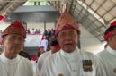 Gubernur Sumatera Selatan Herman Deru saat diwawancarai usai rapat paripurna istimewa di gedung DPRD Kota dalam rangka HUT Kota Palembang ke-1343, Rabu (17/6/2026). Foto: Tia