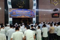 Foto :giat kotmil al quran di.masjid polda sumsel