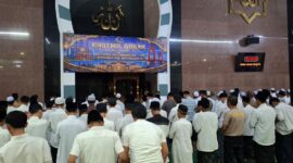 Foto :giat kotmil al quran di.masjid polda sumsel