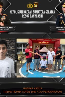 Buron Hampir Tiga Bulan, Pelaku Curas dan Penganiayaan Sadis di Banyuasin Ditangkap