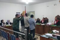 Saat para saksi dihadirkan di PN Tipikor Palembang, kamis (18/6/2026)