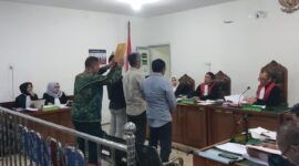 Saat para saksi dihadirkan di PN Tipikor Palembang, kamis (18/6/2026)