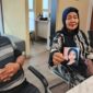 Kedua Orang tua Fera saat melaporkan anaknya yang tak kunjung pulang rumah setelah 2 hari dan tanpa kabar.