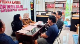 Poto tahap ll di Kejaksaan Negeri (Kejari) Ogan Komering Ilir (OKI) Jumad (19/6/2026)