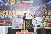 Raih 21 Emas, New Generation Taekwondo Sumsel Sabet Juara Umum MOK'S Taekwondo Championship 7