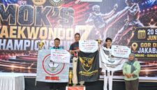 Raih 21 Emas, New Generation Taekwondo Sumsel Sabet Juara Umum MOK'S Taekwondo Championship 7