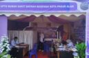 fhoto : stand layanan kesehatan gratis UPT rsd besemah dalam rangka hut pagar alam ke-25