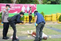 Kapolda Sumsel Irjen Pol Sandi Nugroho membuka langsung kegiatan tersebut.