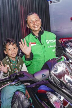 Rezeki Mitra Ojol dari MyPertamina, 25 Yamaha Lexi Dibagikan pada BOOM Periode 1