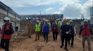 Bupati Empat Lawang Tinjau Pembangunan Sekolah Rakyat