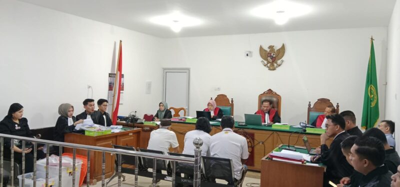 Saat Saksi Mahkota dan Ahli Dihadirkan disidang PN Tipikor Palembang, Selasa (23/6/2026)