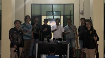 SAT Reskrim Polres Empat Berhasil Ungkap Kasus Kepemilikan Senpi Raritan Dan Bahan Peledak Ilegal