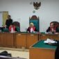 Saat JPU kejari Muba membacakan tuntutan disidang Tipikor Palembang, Kamis (25/6/2026)