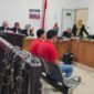 Saat Dua terdakwa Jalani sidang di PN Palembang, untuk mendengarkan pembacaan tuntutan kamis (25/6/2026)