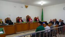 Saat para saksi dihadirkan disidang PN Palembang, Kamis (25/6/2026)