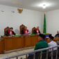 Saat para saksi dihadirkan disidang PN Palembang, Kamis (25/6/2026)