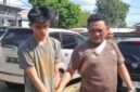 Foto:  pelaku digiring polisi