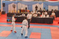 Tim Karate Polda Sumsel Tembus Peringkat Ke-8 Tingkat Nasional Piala Kapolri