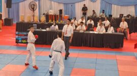 Tim Karate Polda Sumsel Tembus Peringkat Ke-8 Tingkat Nasional Piala Kapolri