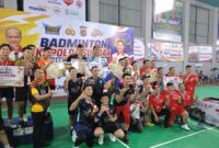 Foto tim badminton polda sumsel