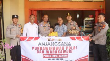 Polres Empat Lawang Pererat Silaturahmi dengan Purnawirawan dan Warakawuri Jelang Hari Bhayangkara ke-80