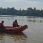 Tim SAR Gabungan cari korban di Sungai Ogan.