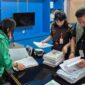 Saat tim pidsus Kejari Palembang Geledah Kantor Dishub