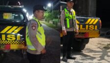 Personel Polsek Buay Madang Timur saat melaksanakan Kegiatan Rutin Yang Ditingkatkan (KRYD). 