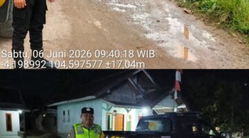 Personel Polsek Buay Madang Timur melakukan patroli KRYD untuk mengantisipasi tindak kejahatan 3C.