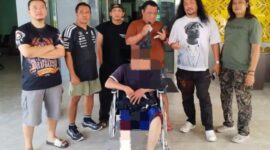 Foto : pelaku isai menjalani perawatan