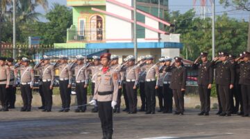 Wakil Bupati Arifa’i Pimpin Upacara Hari Bhayangkara ke-80, Kapolres Tegaskan Komitmen Tingkatkan Pelayanan