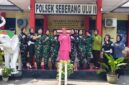 Foto Kowad Pom AD.kunjungi  polsek SU 2 Palembang