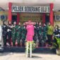 Foto Kowad Pom AD.kunjungi  polsek SU 2 Palembang