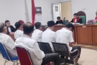 Saat JPU membacakan Replik di sidang yang digelar di PN Tipikor Palembang, Rabu (1/7/2026)