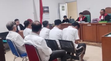 Saat JPU membacakan Replik di sidang yang digelar di PN Tipikor Palembang, Rabu (1/7/2026)