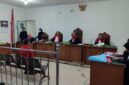 Saat terdakwa dihadirkan disidang PN Palembang, Rabu (1/7/2026)
