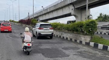Jalan Gubernur H.A. Bastari, Kecamatan Jakabaring, Palembang. Foto: istimewa