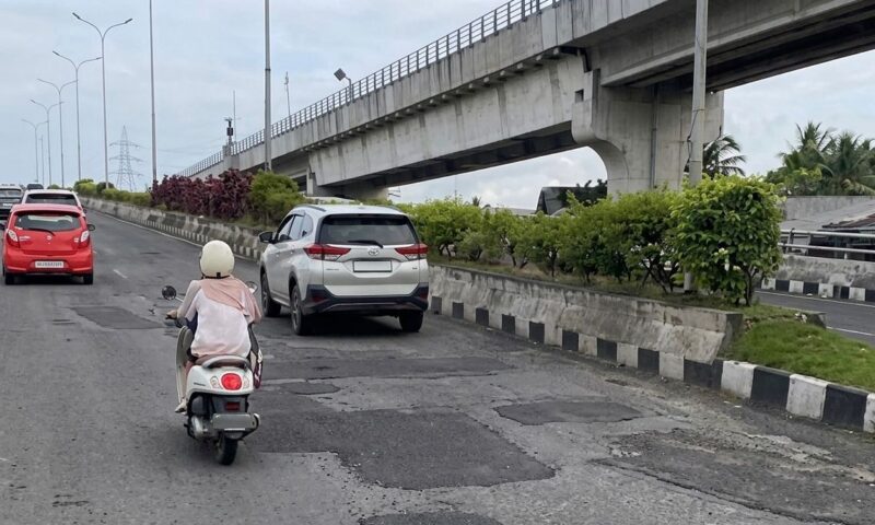 Jalan Gubernur H.A. Bastari, Kecamatan Jakabaring, Palembang. Foto: istimewa