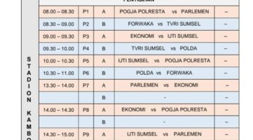IJTI Sumsel Gelar Kejuaraan Sepak Bola Antar Jurnalis, 4 Juli 2026 di Stadion Kamboja