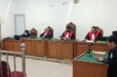 Saat Majelis hakim bacakan amar putusan terhadap terdakwa Eddy Hermanto di sidang Tipikor PN Palembang, Senin (6/7/2026)